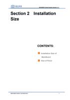 2 Size RDC6585PC Control System manual V10 Installation (Page 11 / 99) RDC6585PC Control System User Manual V1.0